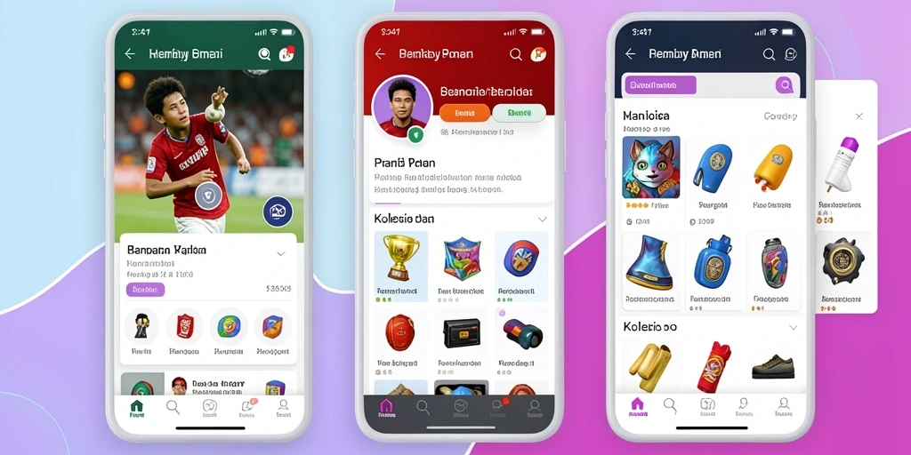 Tampilan utama aplikasi yang menarik dan modern.