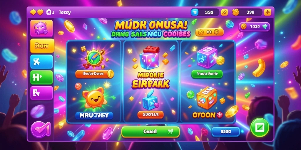 Tampilan awal yang menarik dan mudah dimengerti.