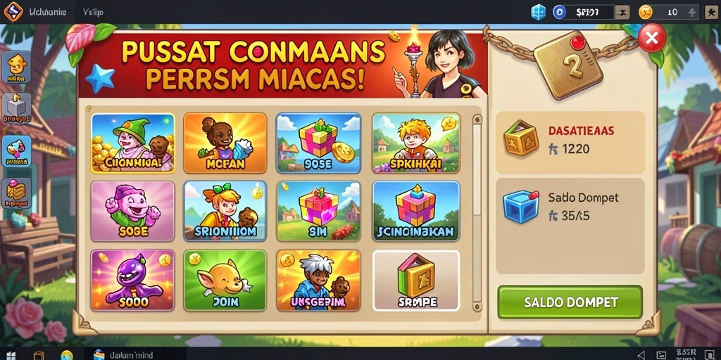 Tampilan utama aplikasi GACOR77 yang menarik.