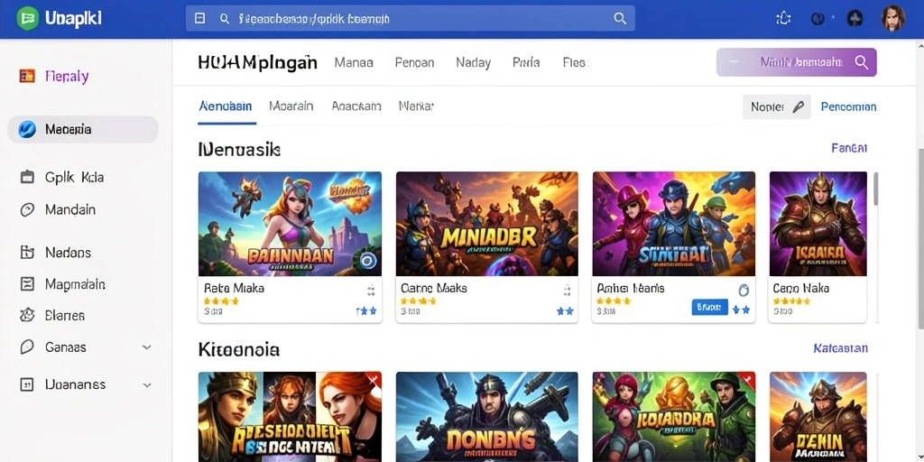 Tampilan antarmuka yang mudah digunakan dan menarik.